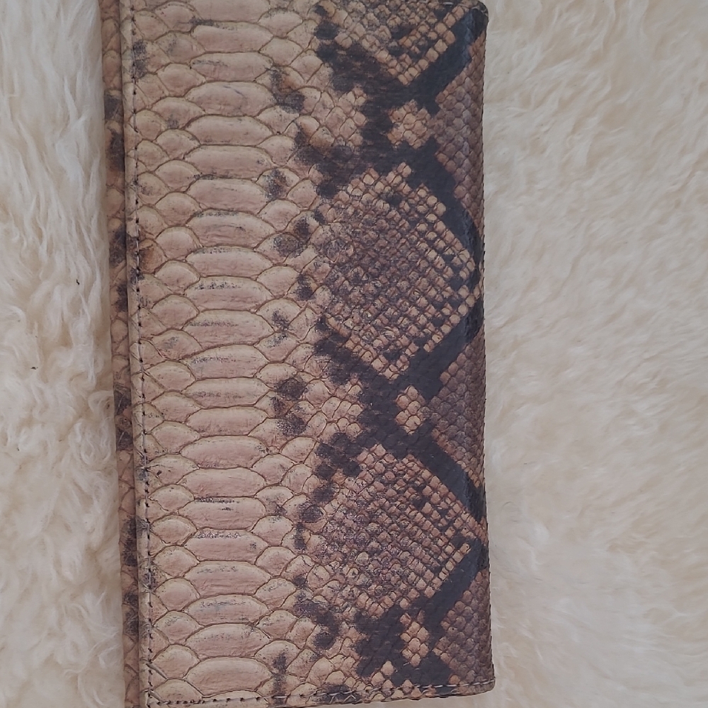 Snake Print Wallet